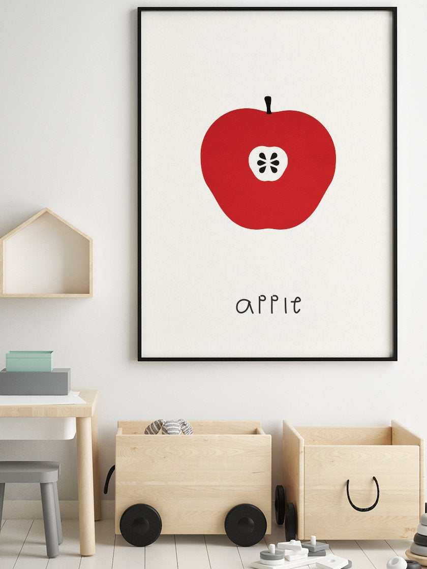Apple - 애플 어린이 방 포스터