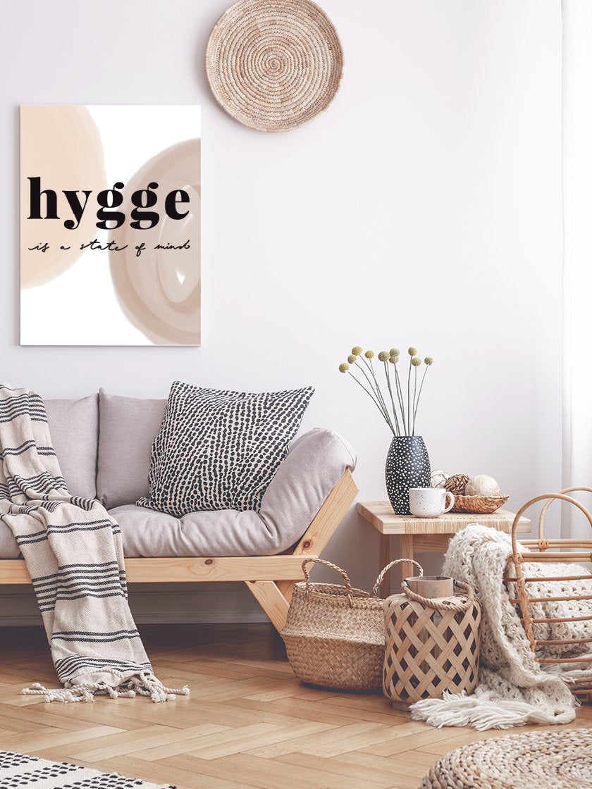 HYGGE IS A STATE OF MIND - 타이포그래피 포스터