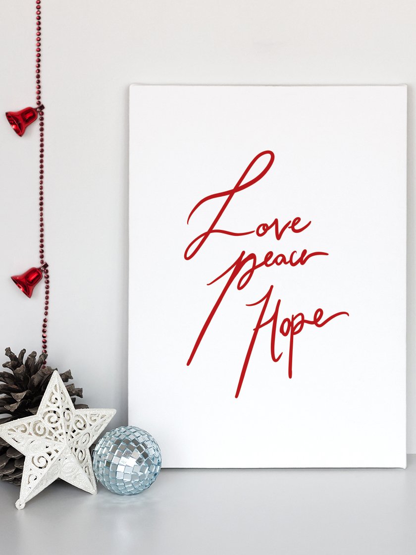 Love, Peace, Hope - 사랑, 평화, 희망