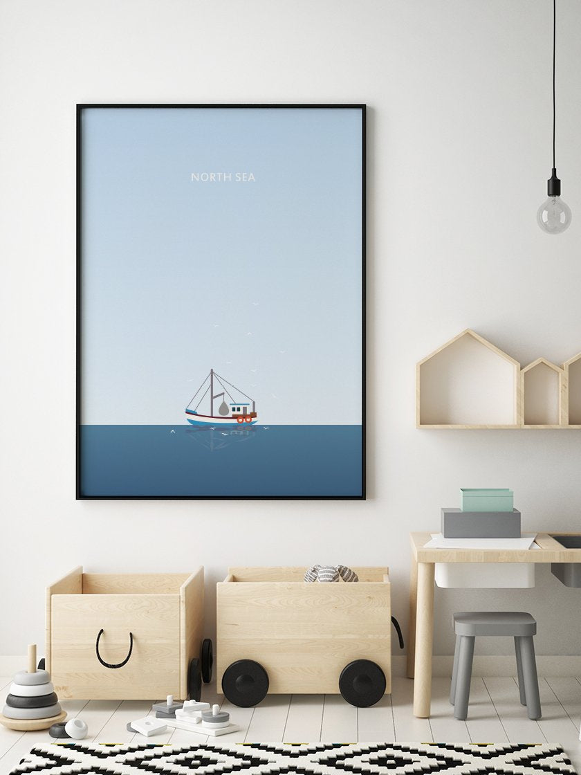 project-nord-north-sea-nautical-sea-poster-in-interior-nursery-room