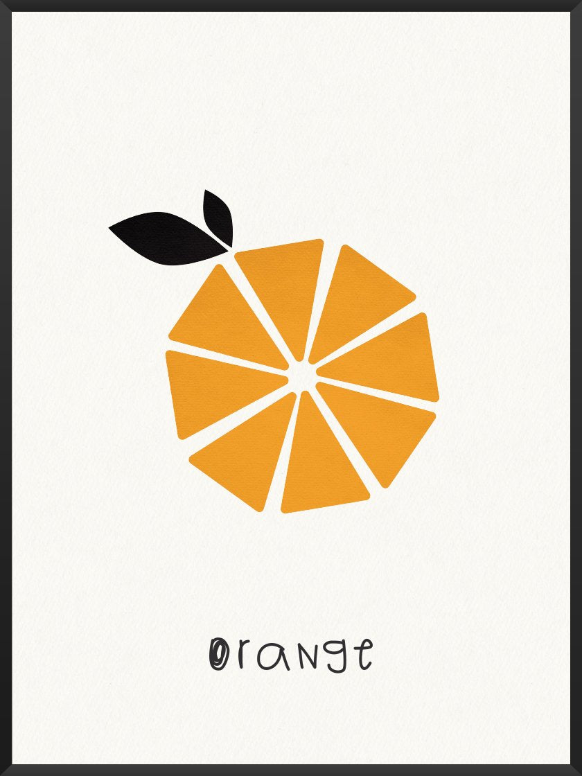 Orange - 오렌지 어린이방 포스터