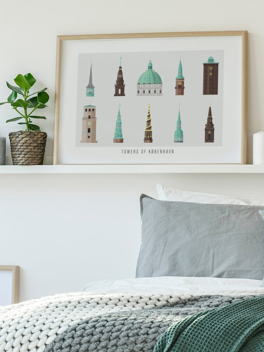 10 Towers of Copenhagen - 코펜하겐 10개 타워