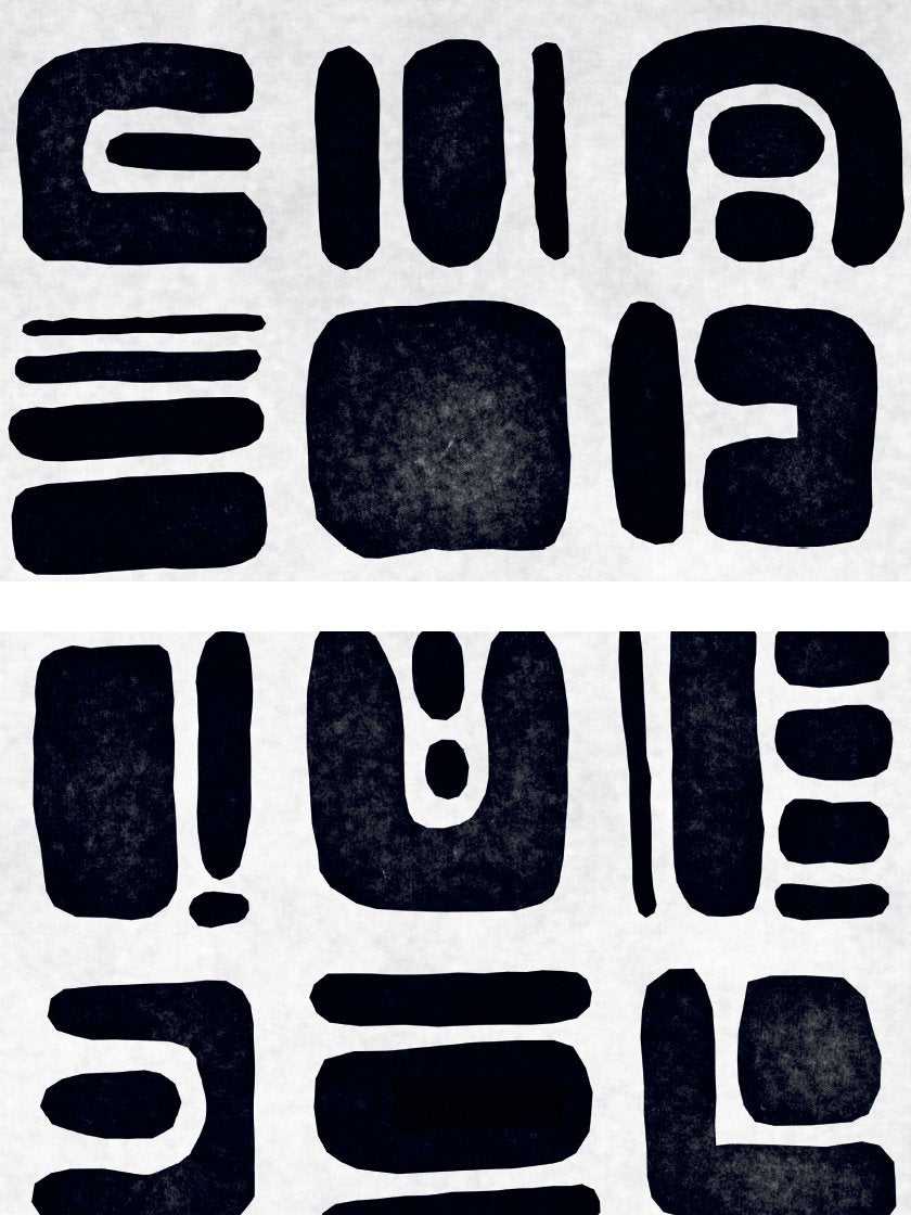 Abstract Cutout - 컷아웃 추상화