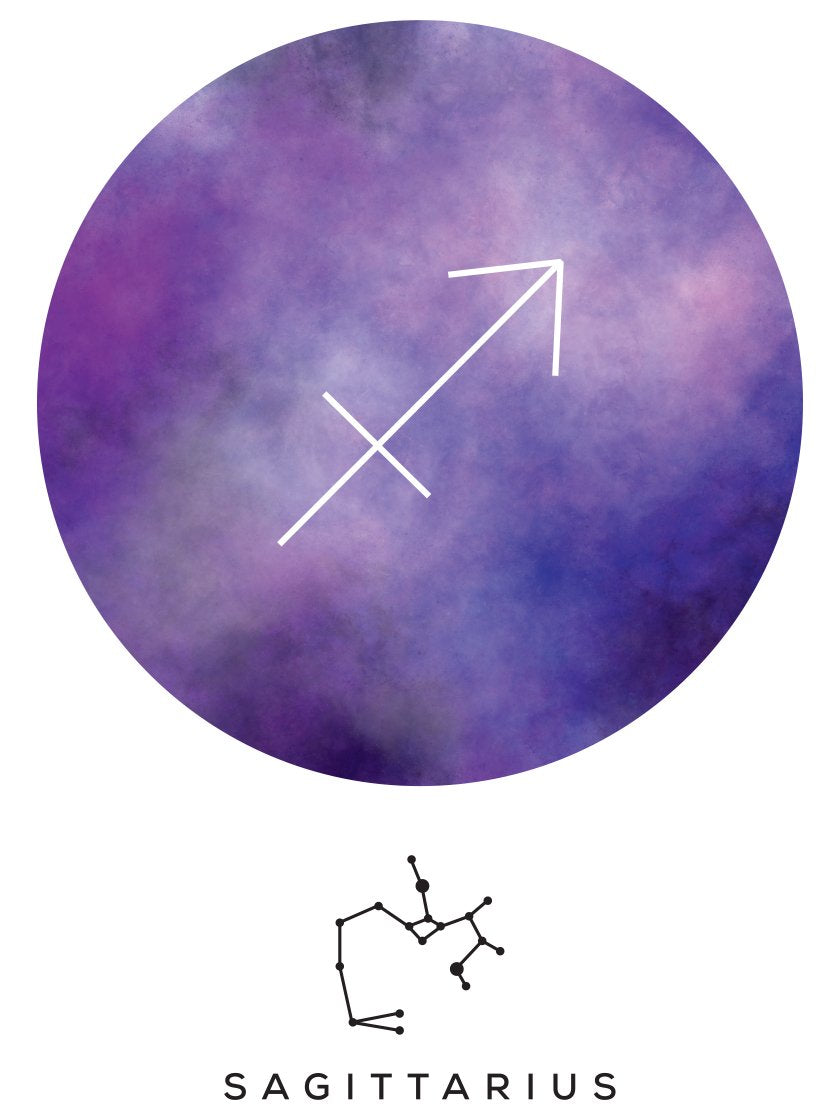 Sagittarius - 궁수자리 별자리 포스터