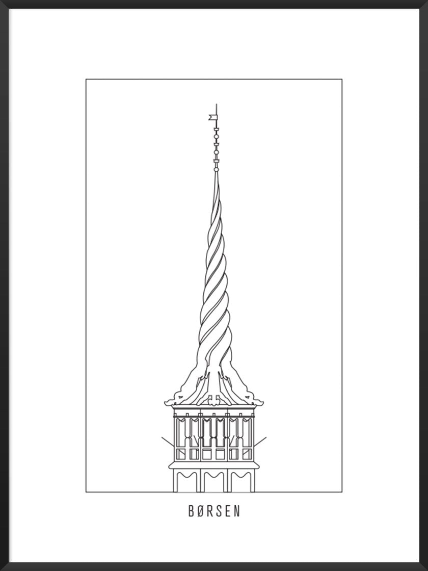 Børsen Outline - 뵈르센(윤곽)