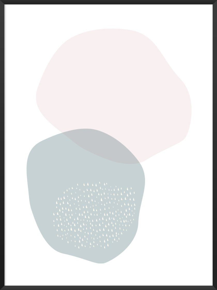 blue-and-pink-circle-pastel-shapes-poster-product-picture