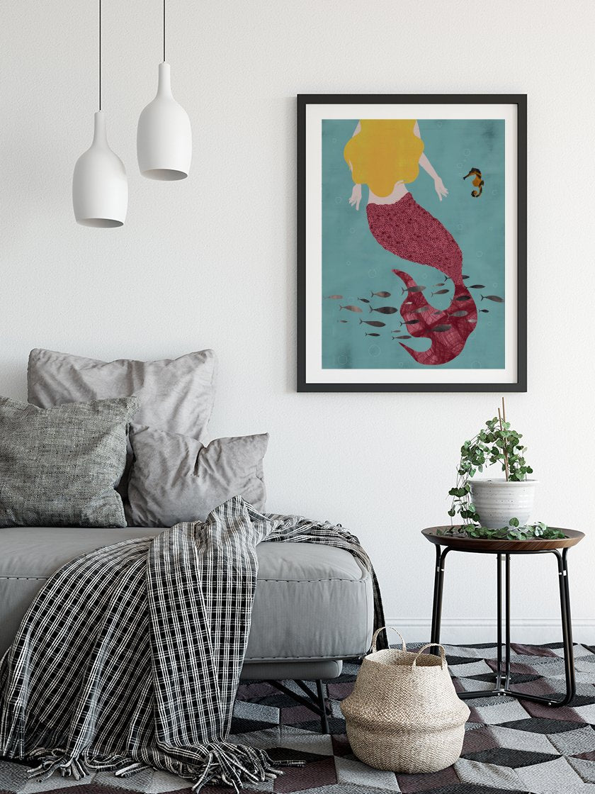 The Little Mermaid by Andersen - 안데르센 인어공주 포스터