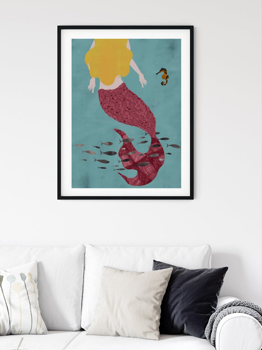 The Little Mermaid by Andersen - 안데르센 인어공주 포스터