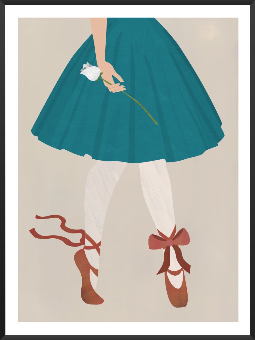 The Red Shoes by Andersen - 안데르센 빨간 구두 포스터