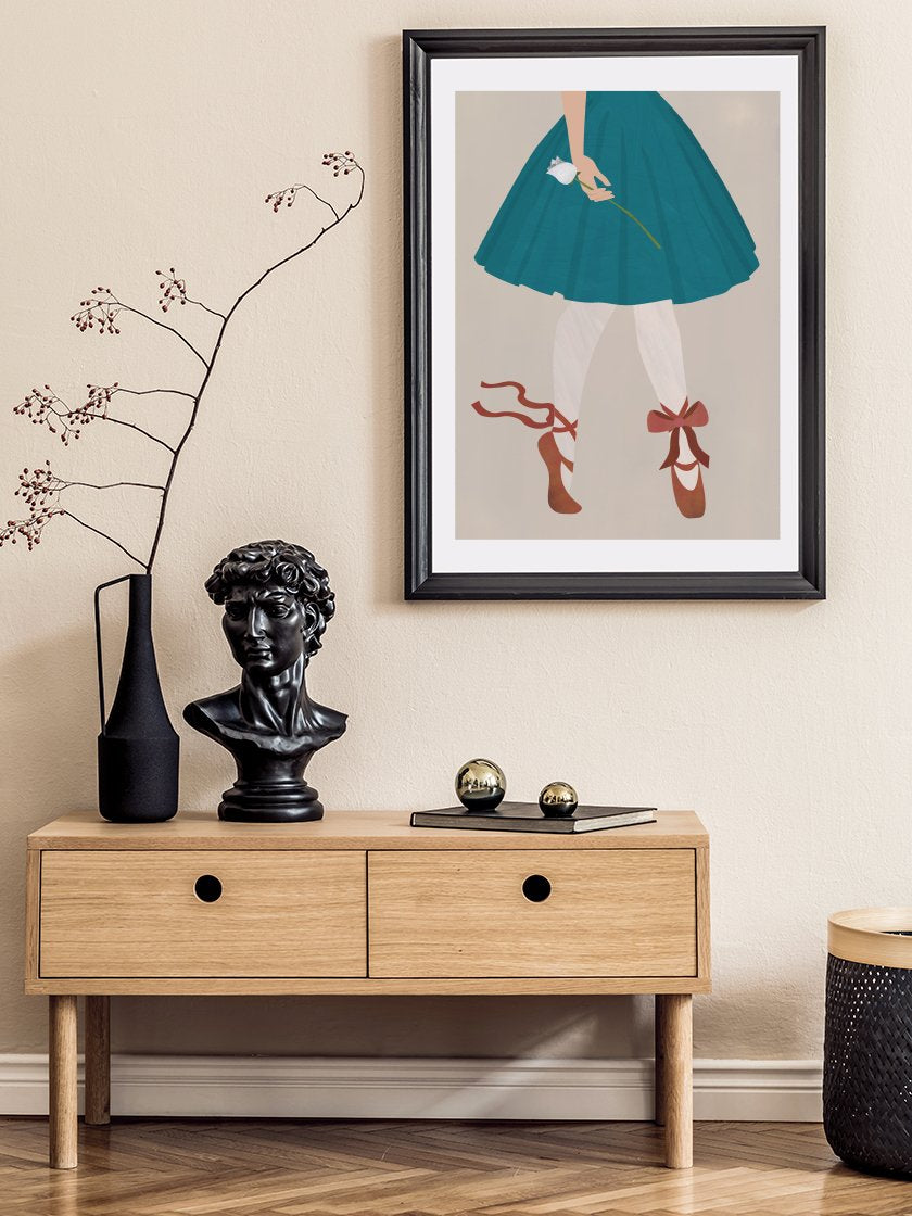 The Red Shoes by Andersen - 안데르센 빨간 구두 포스터