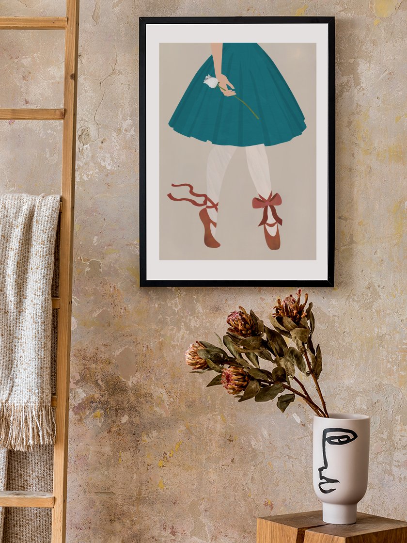 The Red Shoes by Andersen - 안데르센 빨간 구두 포스터