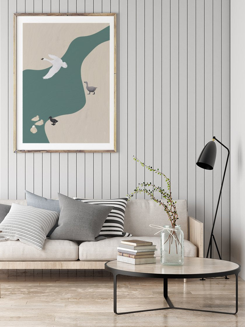 The Ugly Duckling by Andersen - 안데르센 미운 오리 새끼 포스터