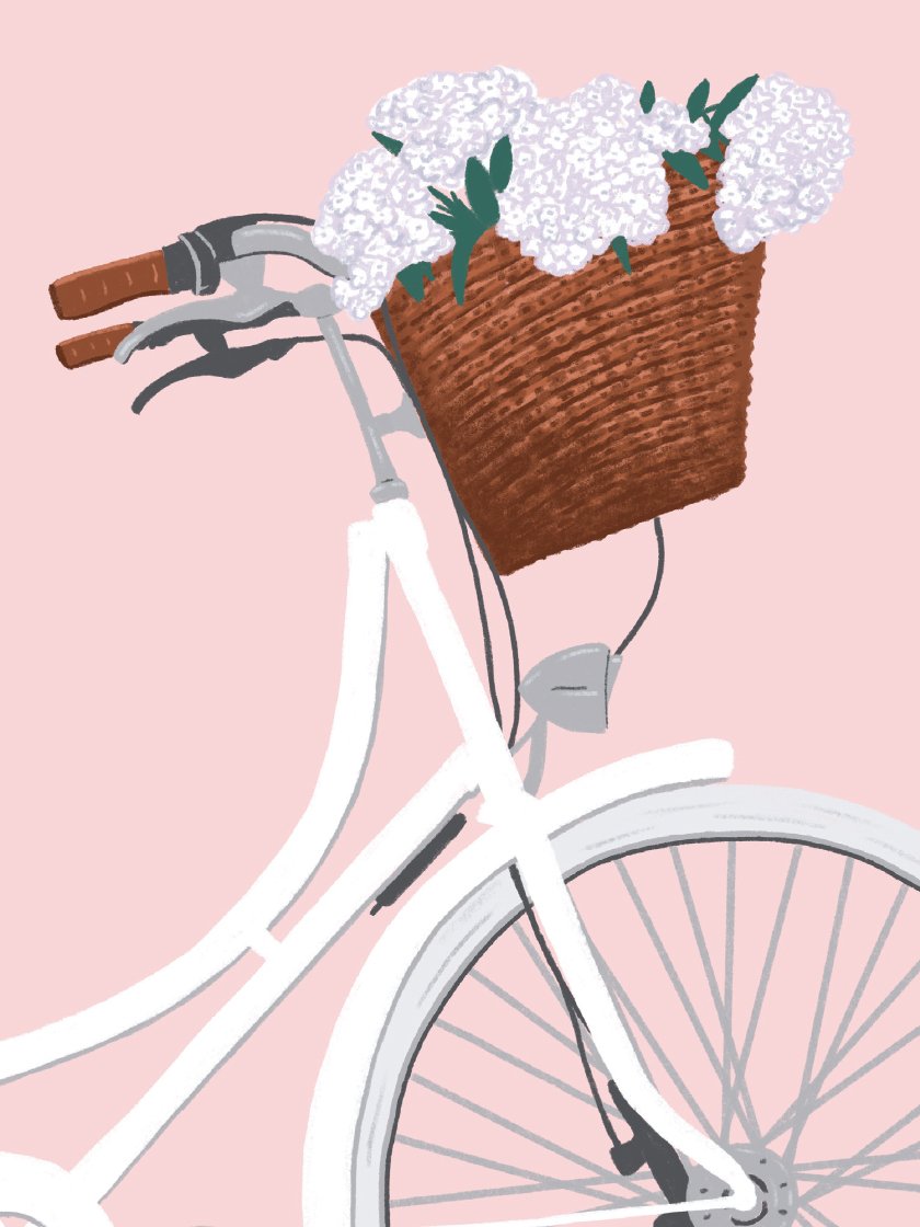 Biking Into Spring - 봄의 자전거