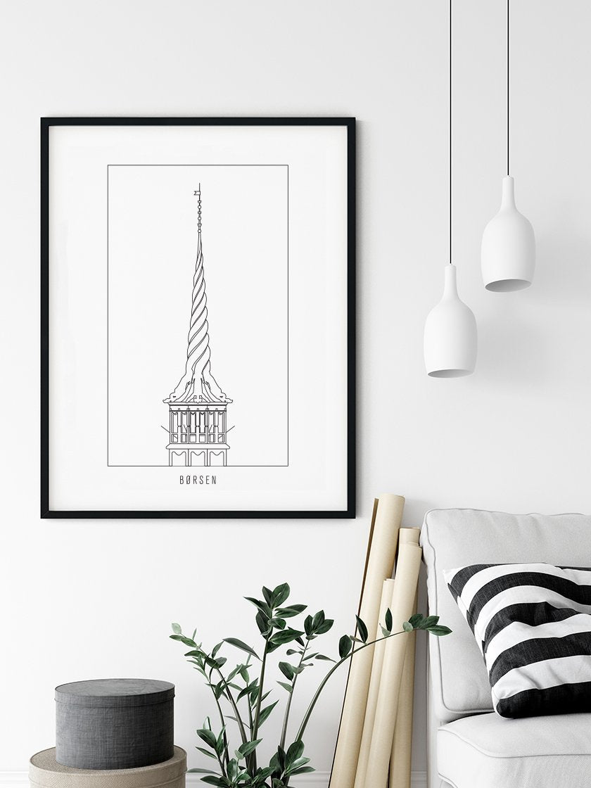 Børsen Outline - 뵈르센(윤곽)