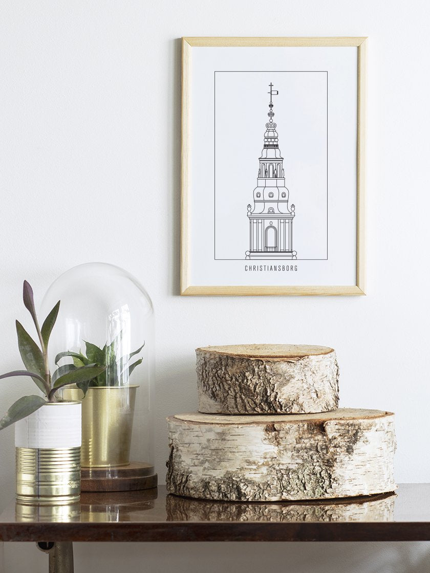 Christiansborg Slot Outline - 크리스안스보그 성(윤곽)