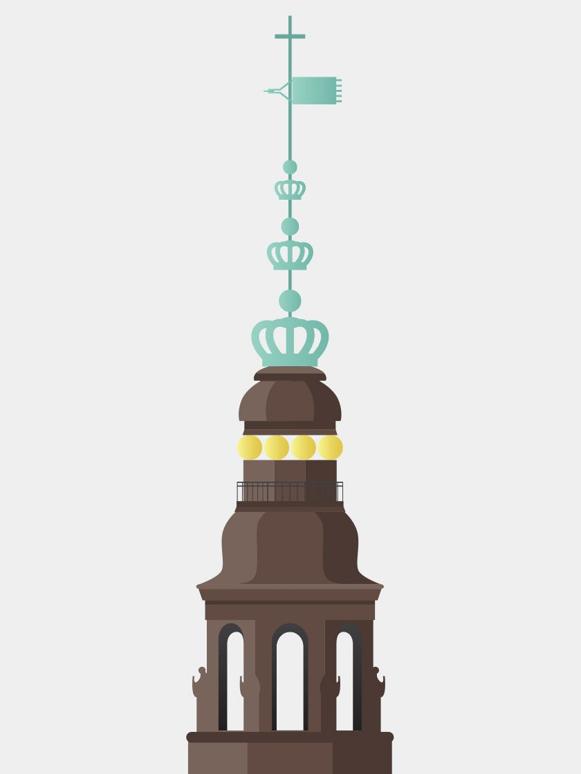 Christiansborg Slot Outline - 크리스티안스보그 성