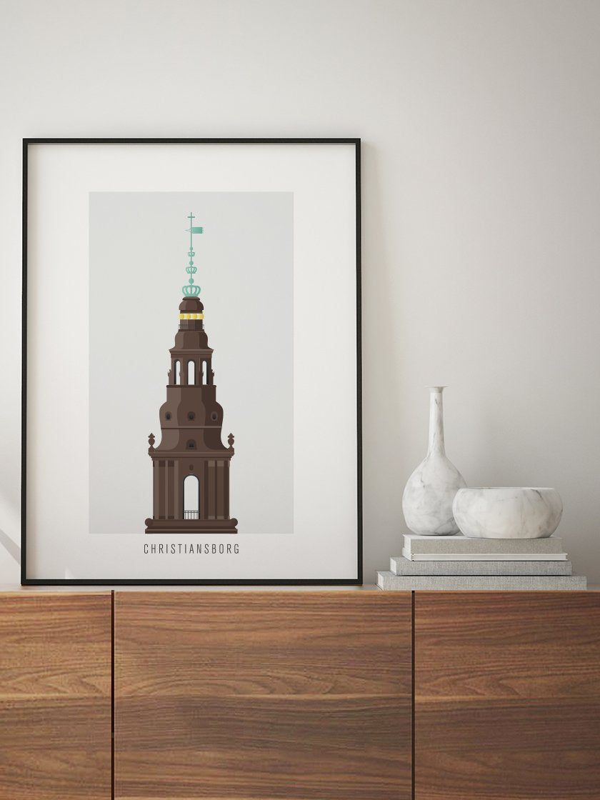 Christiansborg Slot Outline - 크리스티안스보그 성
