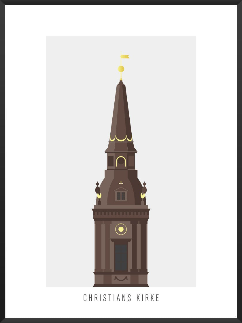 Christians Kirke Outline - 크리스티안스 교회