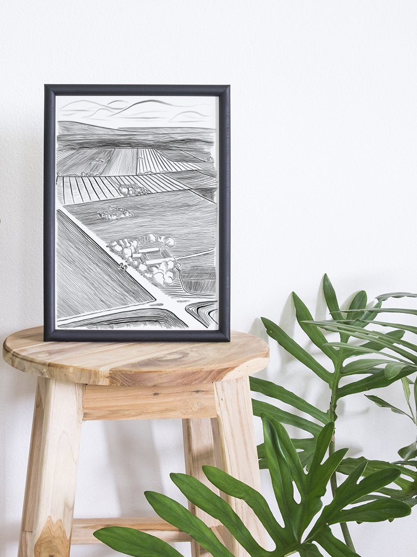 danish-field-poster-in-interior