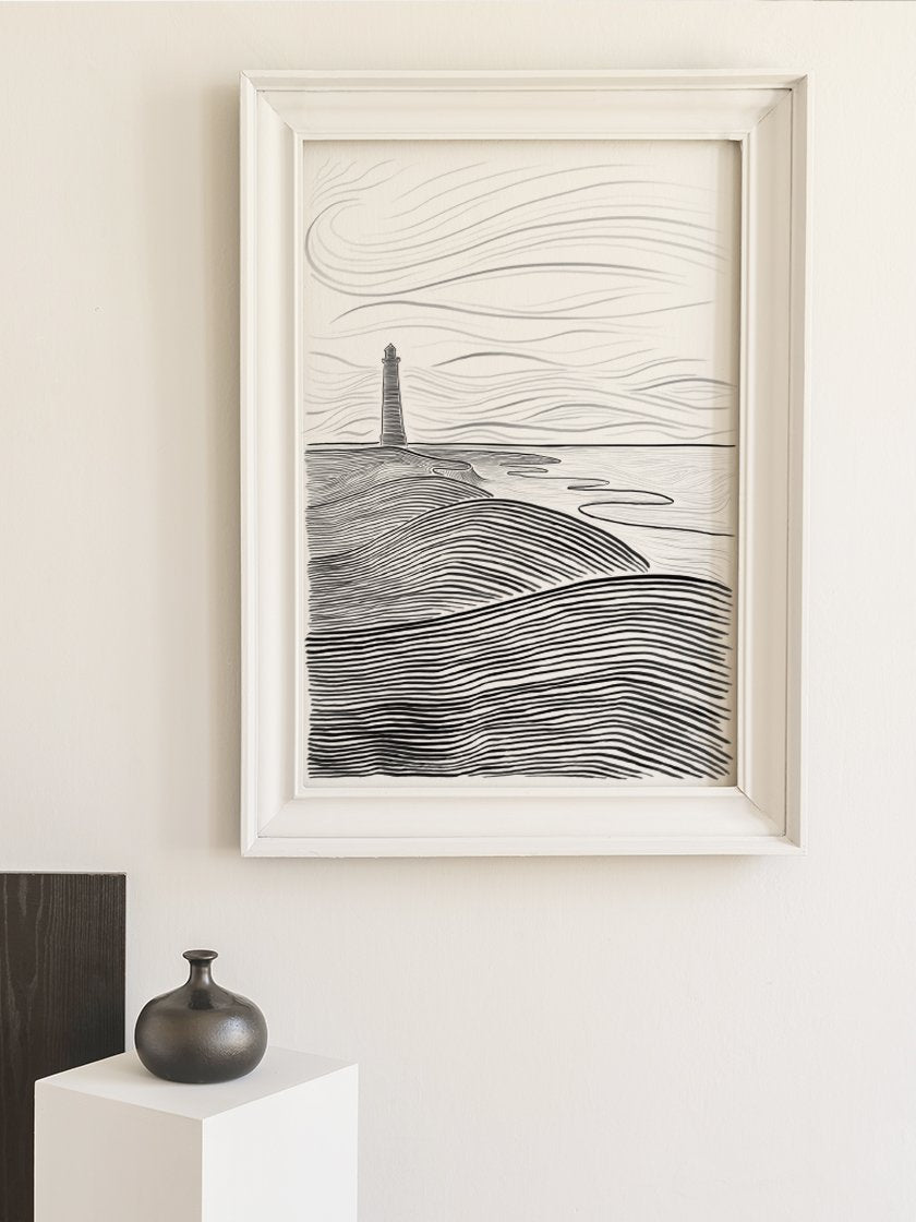 danish-seaside-poster-in-interior