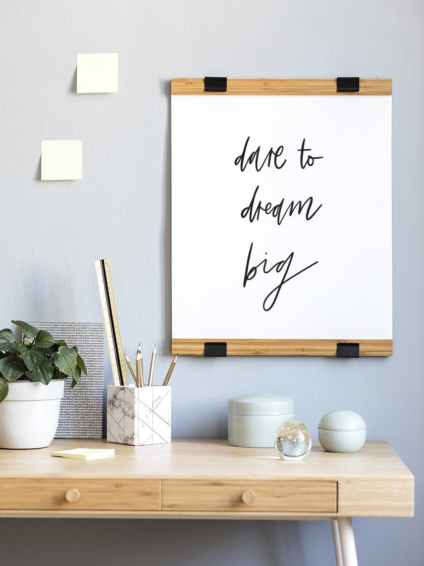 inspirational-dream-big-poster-in-interior-home-office