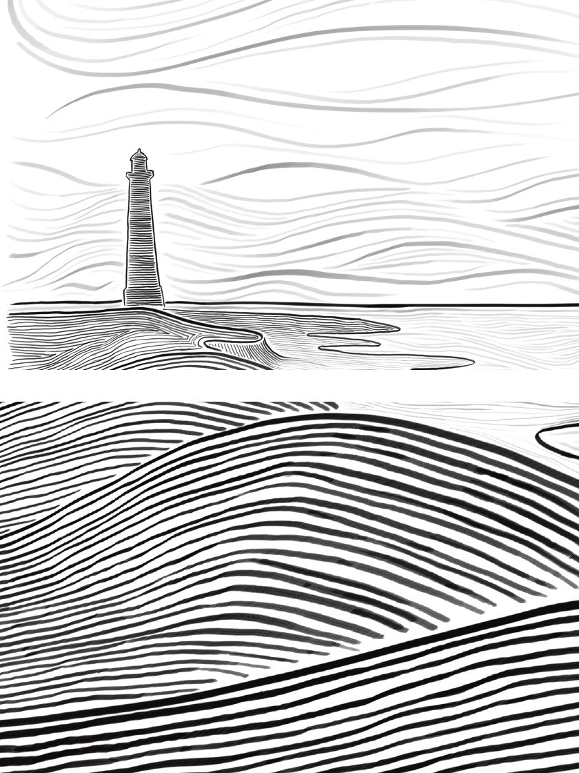 danish-seaside-poster-closeup