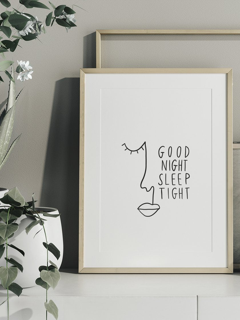 good-night-poster-in-interior