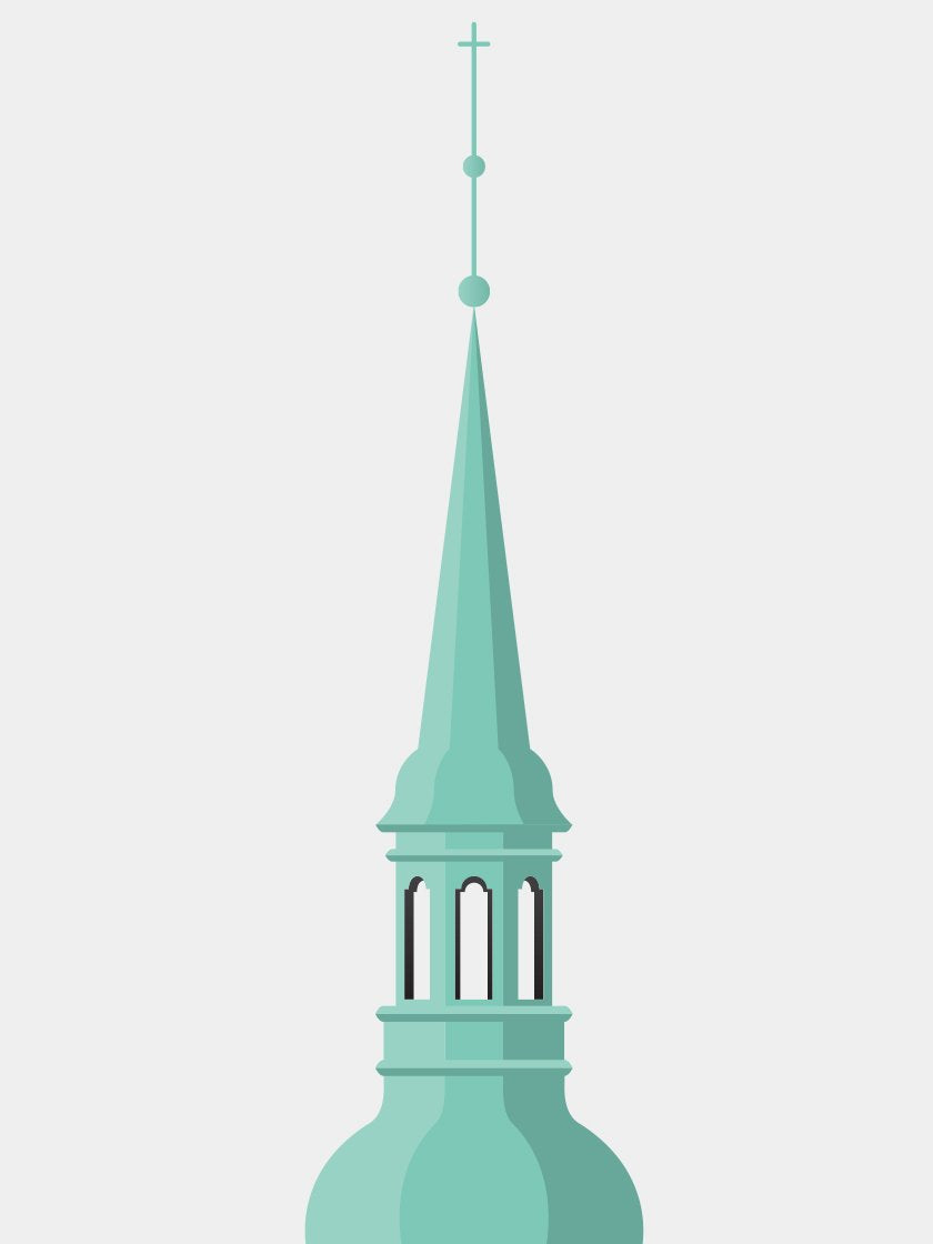 Holmens Kirke - 홀멘스 교회- 포스터