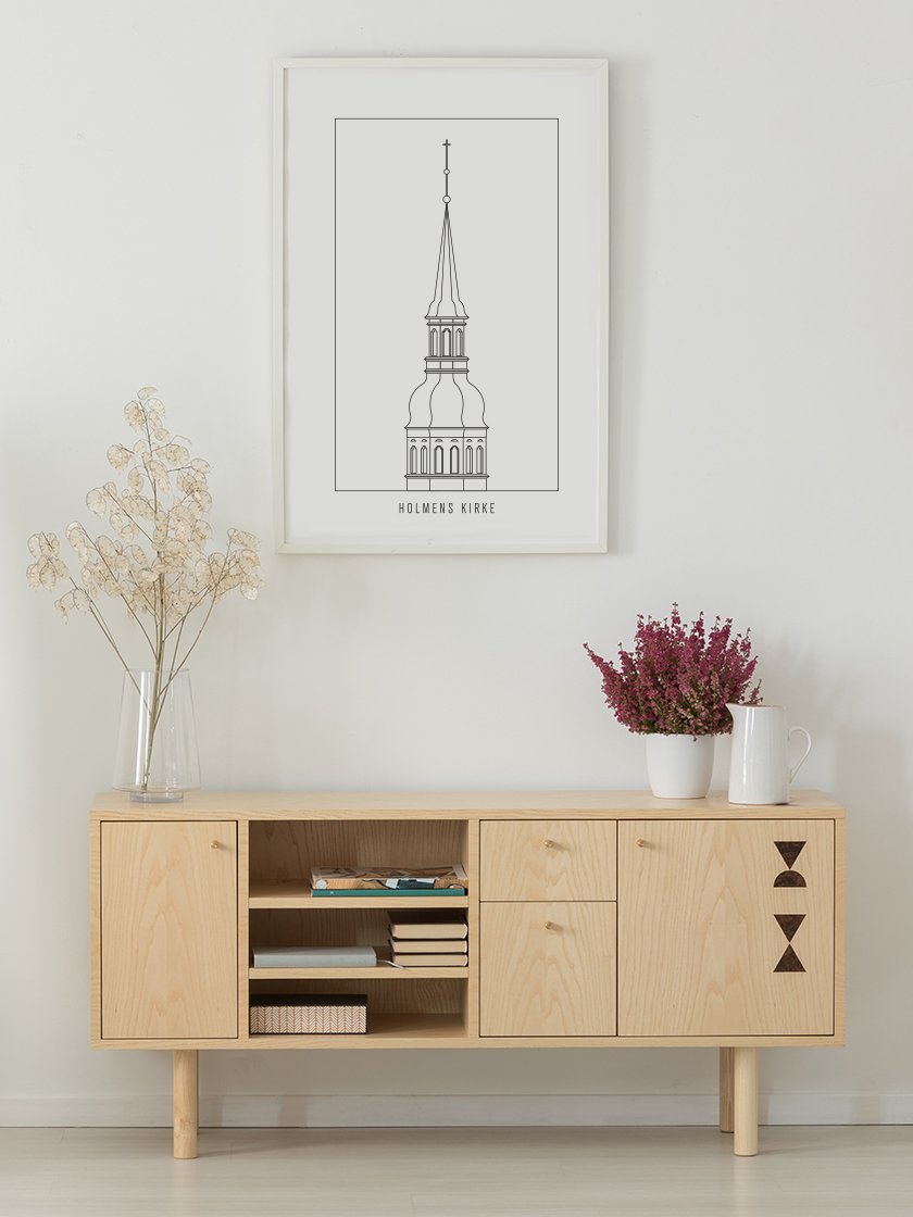 Holmens Kirke Outline - 홀멘스 교회(윤곽)