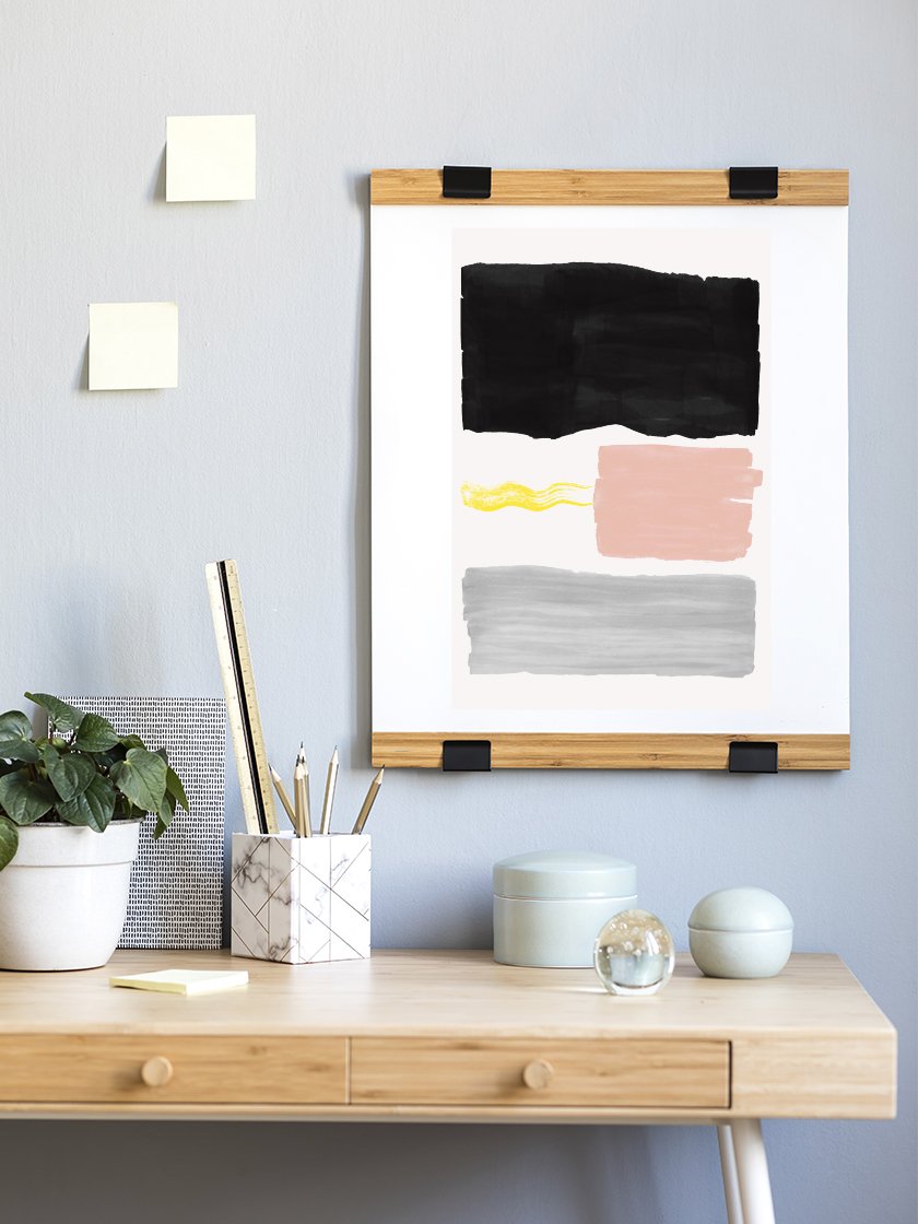 project-nord-lanzarote-graphic-pastel-poster-in-interior-home-office