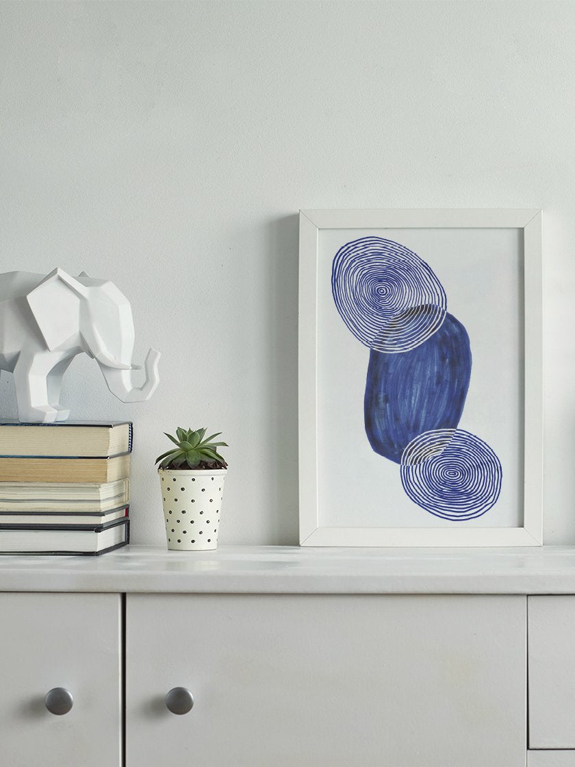 project-nord-les-figures-blue-shapes-poster-in-interior-hallway