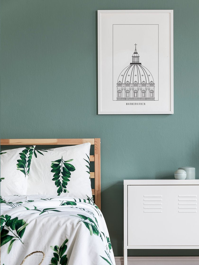Marmorkirken Outline - 대리석 교회(윤곽)