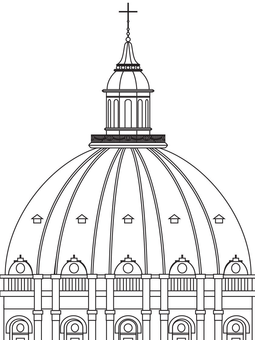 Marmorkirken Outline - 대리석 교회(윤곽)