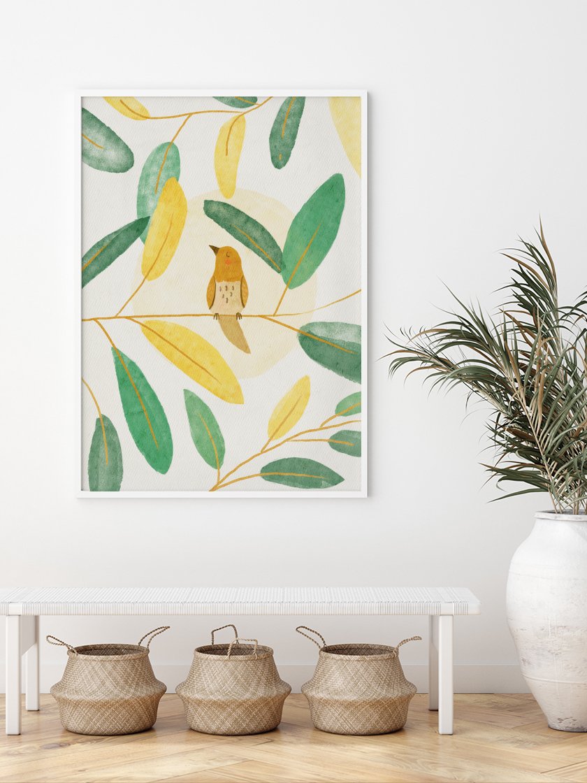 The Nightingale by Andersen - 안데르센 나이팅게일 포스터