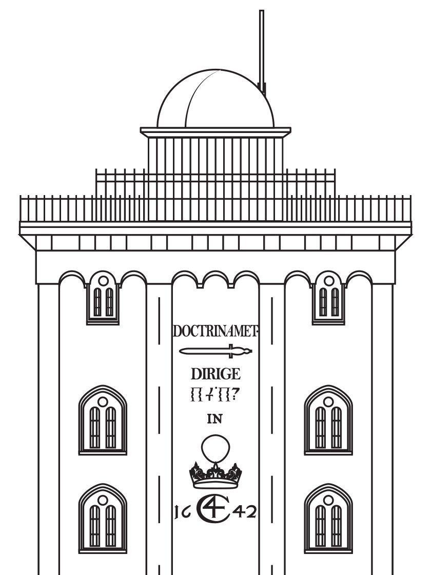 Rundetaarn Outline - 룬데토른(윤곽)