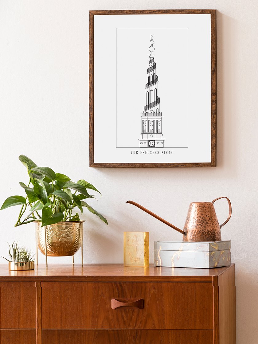 Vor Frelsers Kirke Outline - 우리 구세주 교회(윤곽)